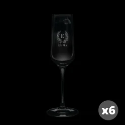Champagneglas graveren
