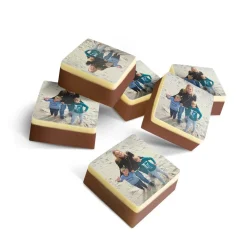 Chocolade bonbons met foto
