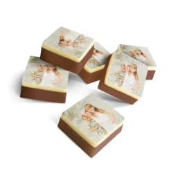 Chocolade bonbons met foto
