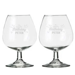 Cognac glas graveren