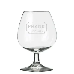 Cognac glas graveren