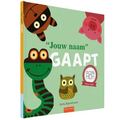 Flapjesboek met naam XXL - Iedereen gaapt