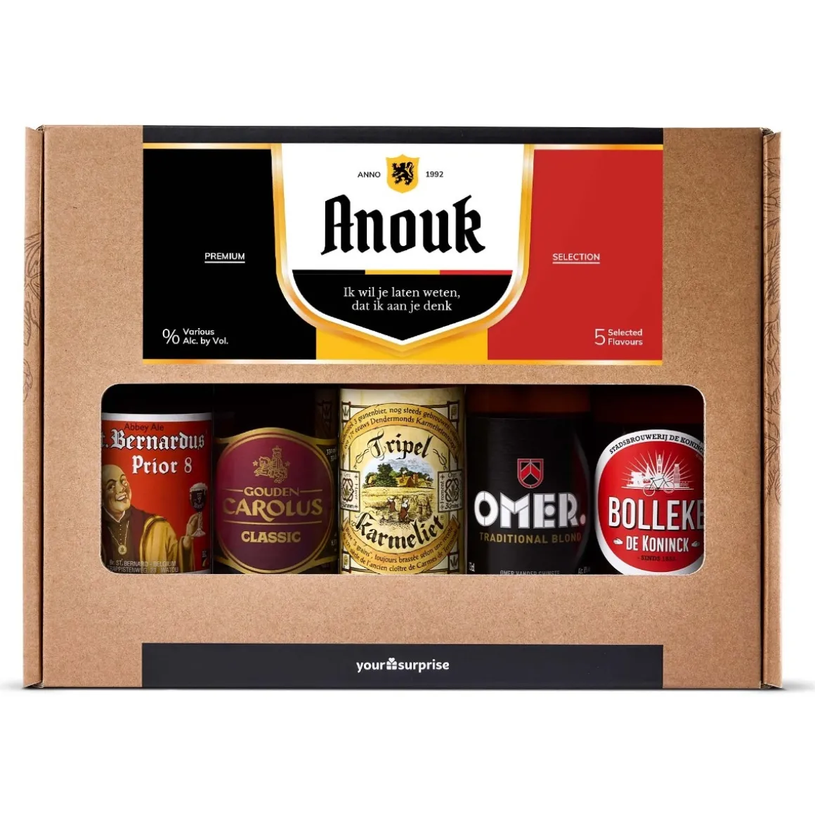 Gepersonaliseerd bierpakket - Belgisch