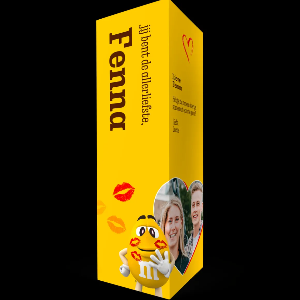 Gepersonaliseerd M&M's cadeaupakket