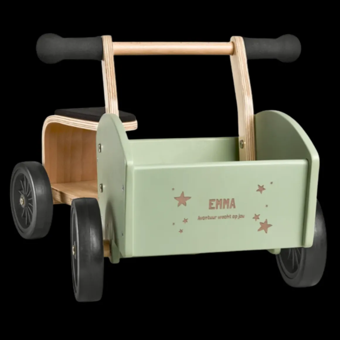 Houten bakfiets