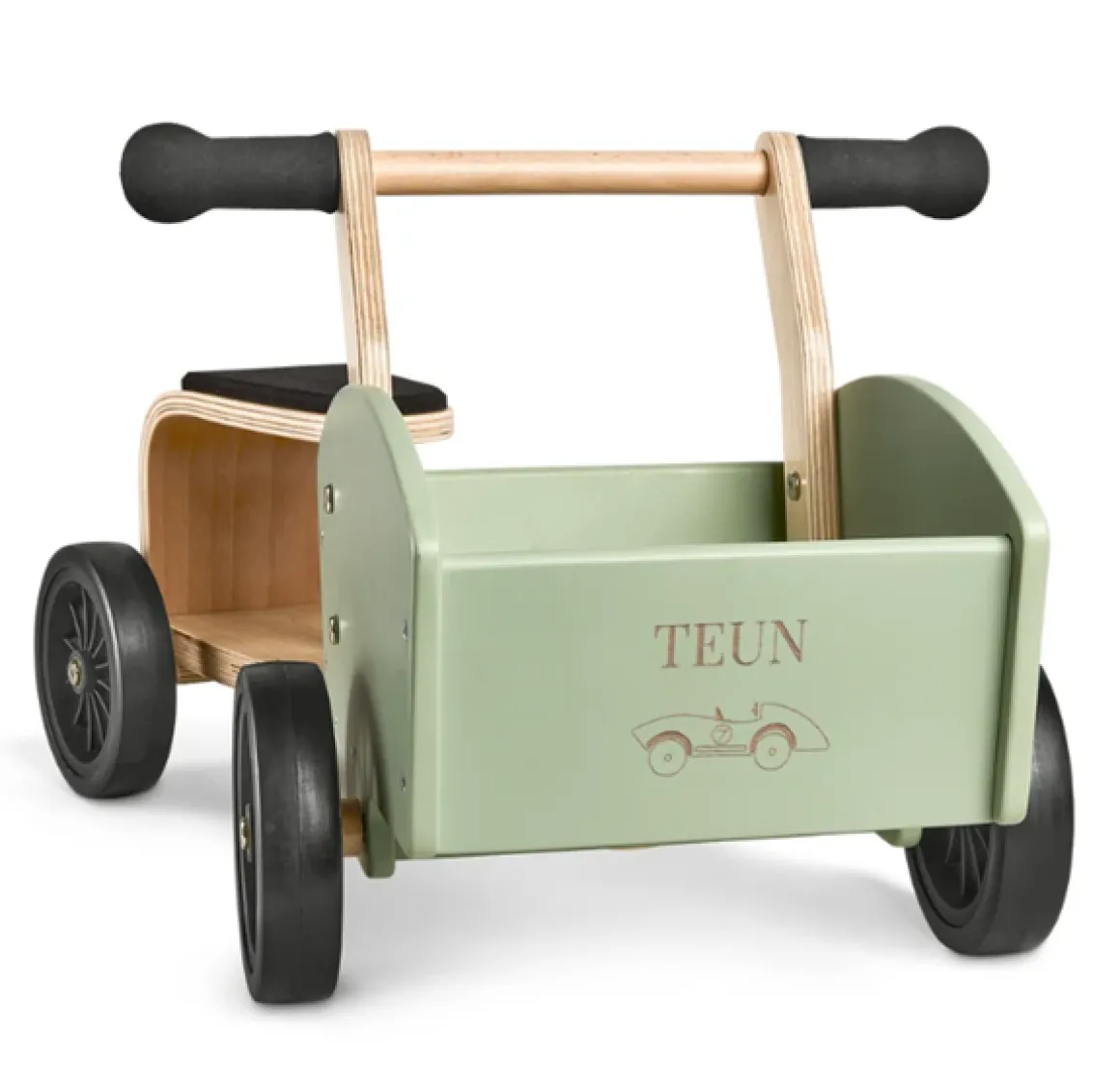 Houten bakfiets