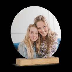 Houten fototegel personaliseren