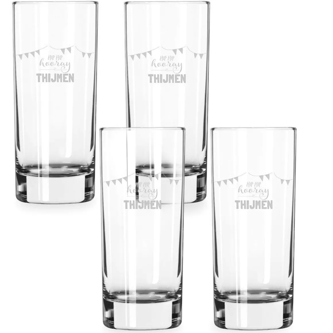 Longdrinkglas graveren