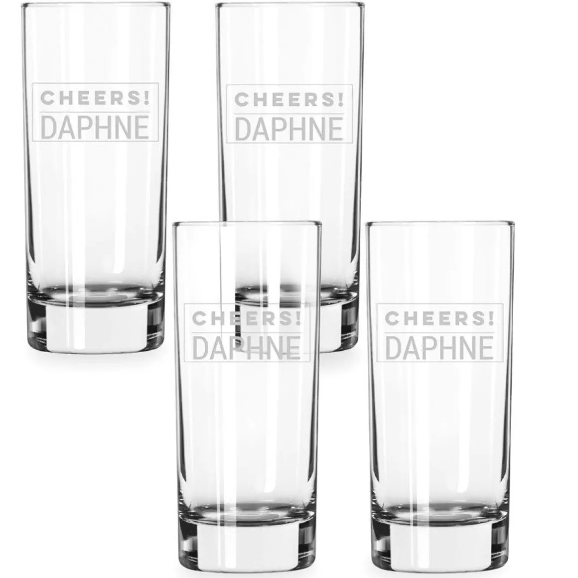 Longdrinkglas graveren