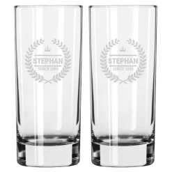 Longdrinkglas graveren