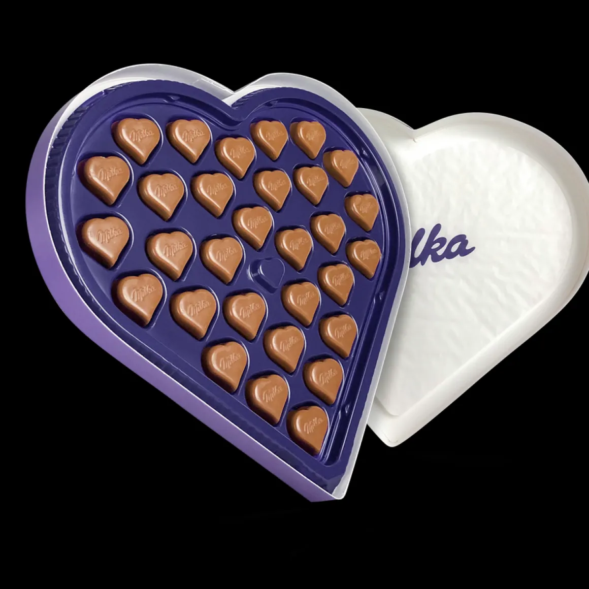 Milka hart - Kerst