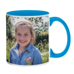 Mok met foto - Blauw