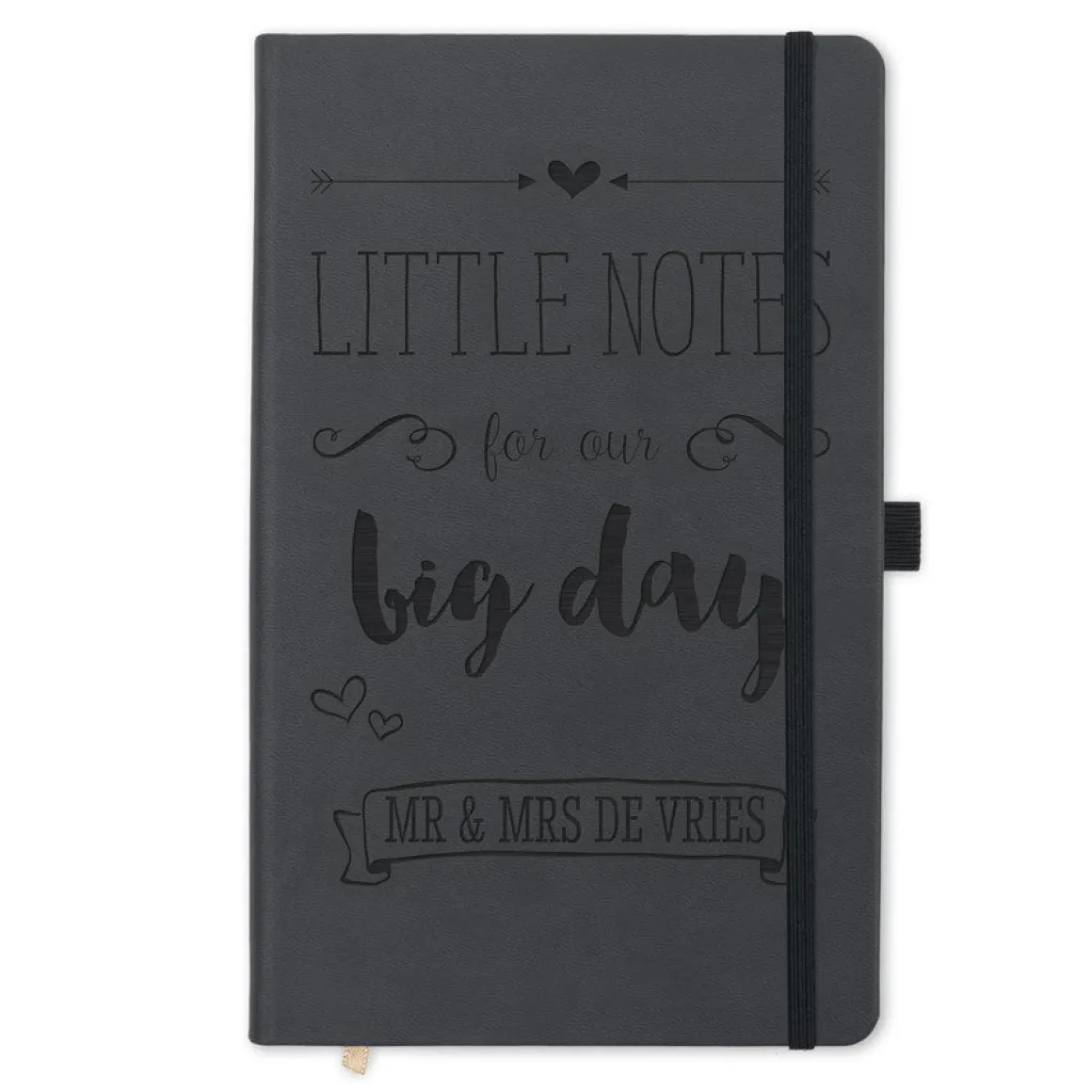 Notitieboek met naam