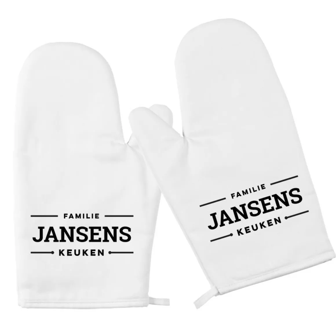 Ovenwanten bedrukken