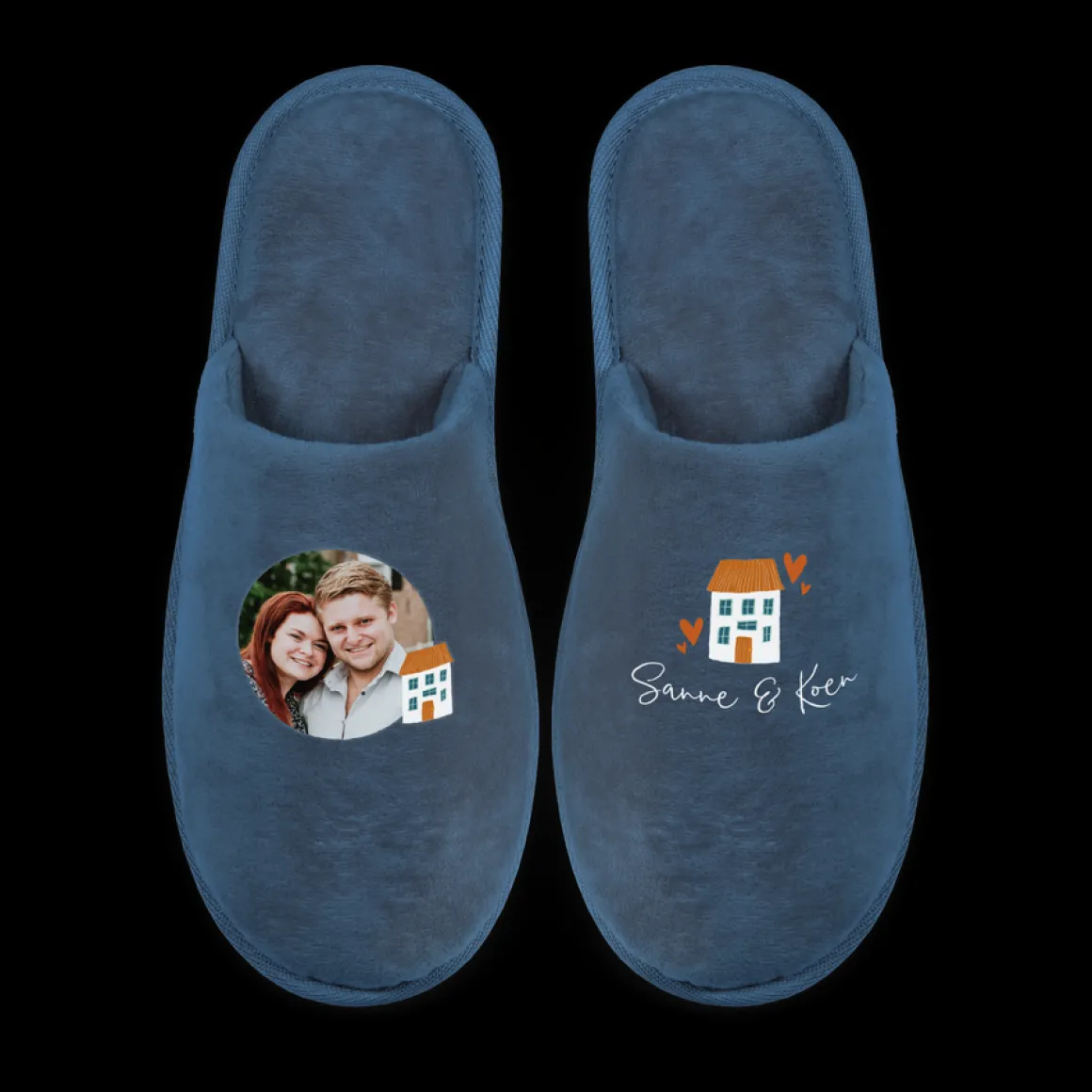 Pantoffels bedrukken