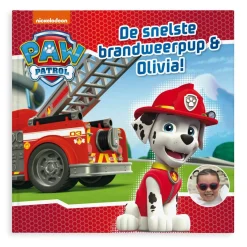 Paw Patrol boek met eigen naam