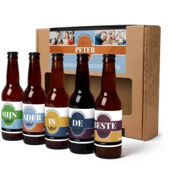 Persoonlijk bierpakket met naam of tekst