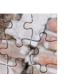 Puzzel met foto groot