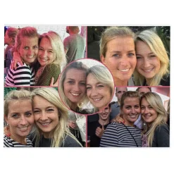 Puzzel met foto groot