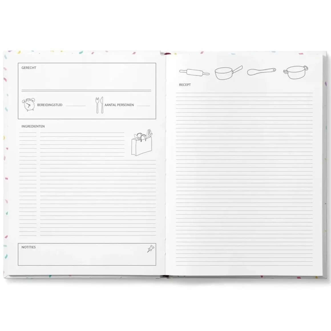 Receptenboek maken