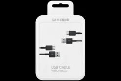 Samsung USB-A to USB-C cable 1,5m duopack zwart