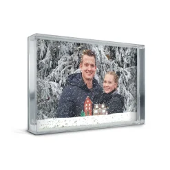 Sneeuwblok personaliseren met foto