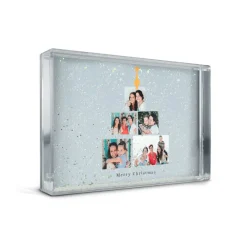 Sneeuwblok personaliseren met foto