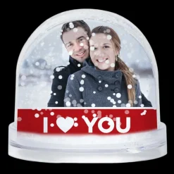 Sneeuwbol met foto