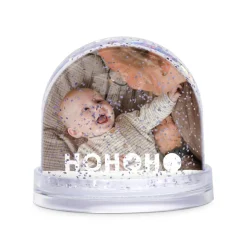 Sneeuwbol met foto