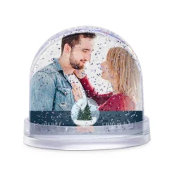 Sneeuwbol met foto