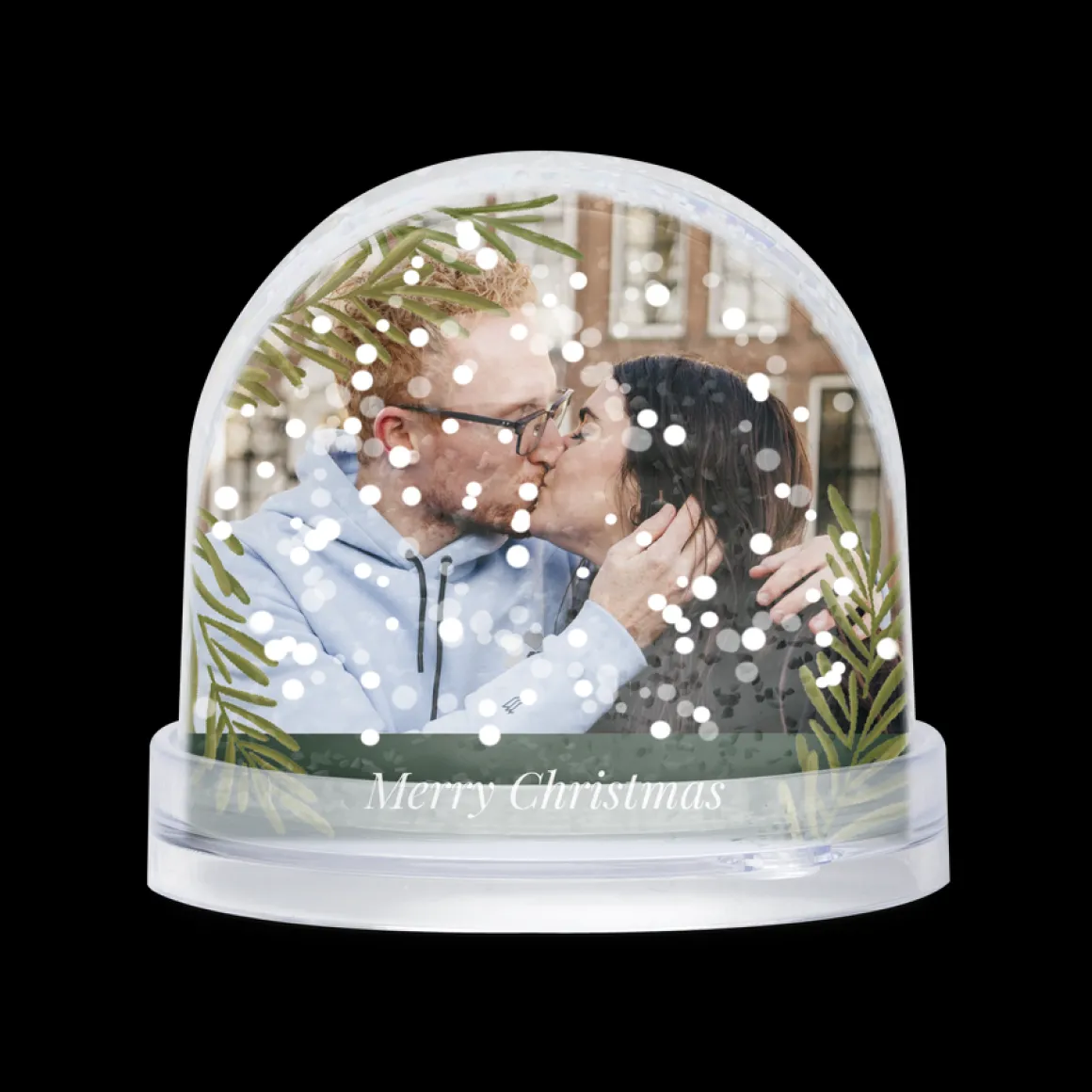 Sneeuwbol met foto