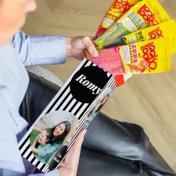 Snoeppakket met naam en foto
