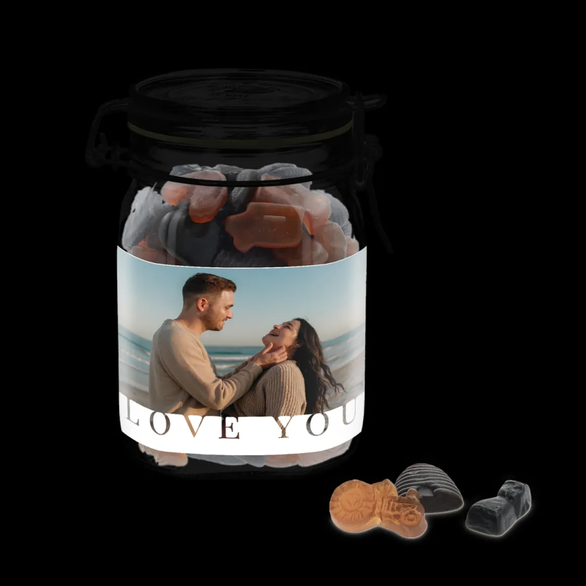 Snoeppot bedrukken