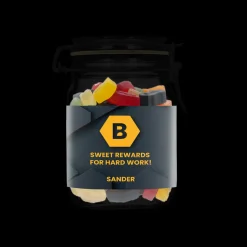 Snoeppot bedrukken