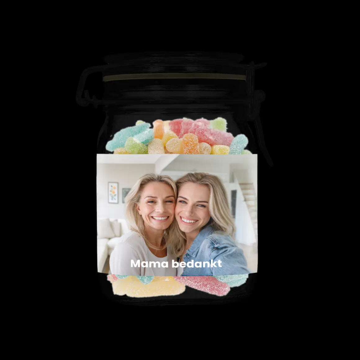 Snoeppot bedrukken