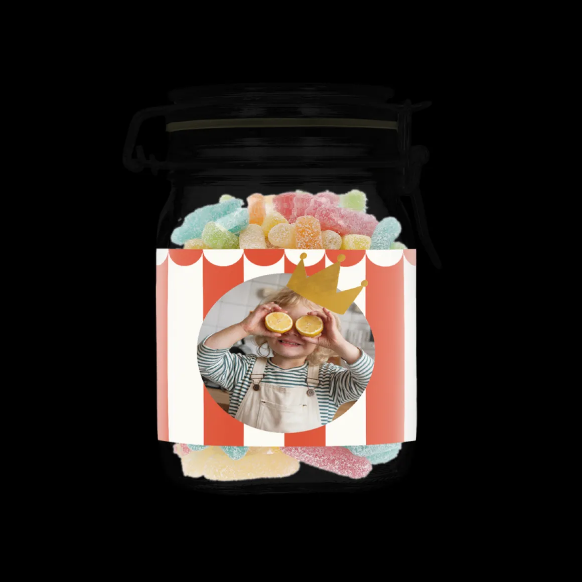 Snoeppot bedrukken