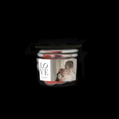 Snoeppot met hartjes - 200 ml