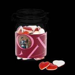 Snoeppot met hartjes - 1L