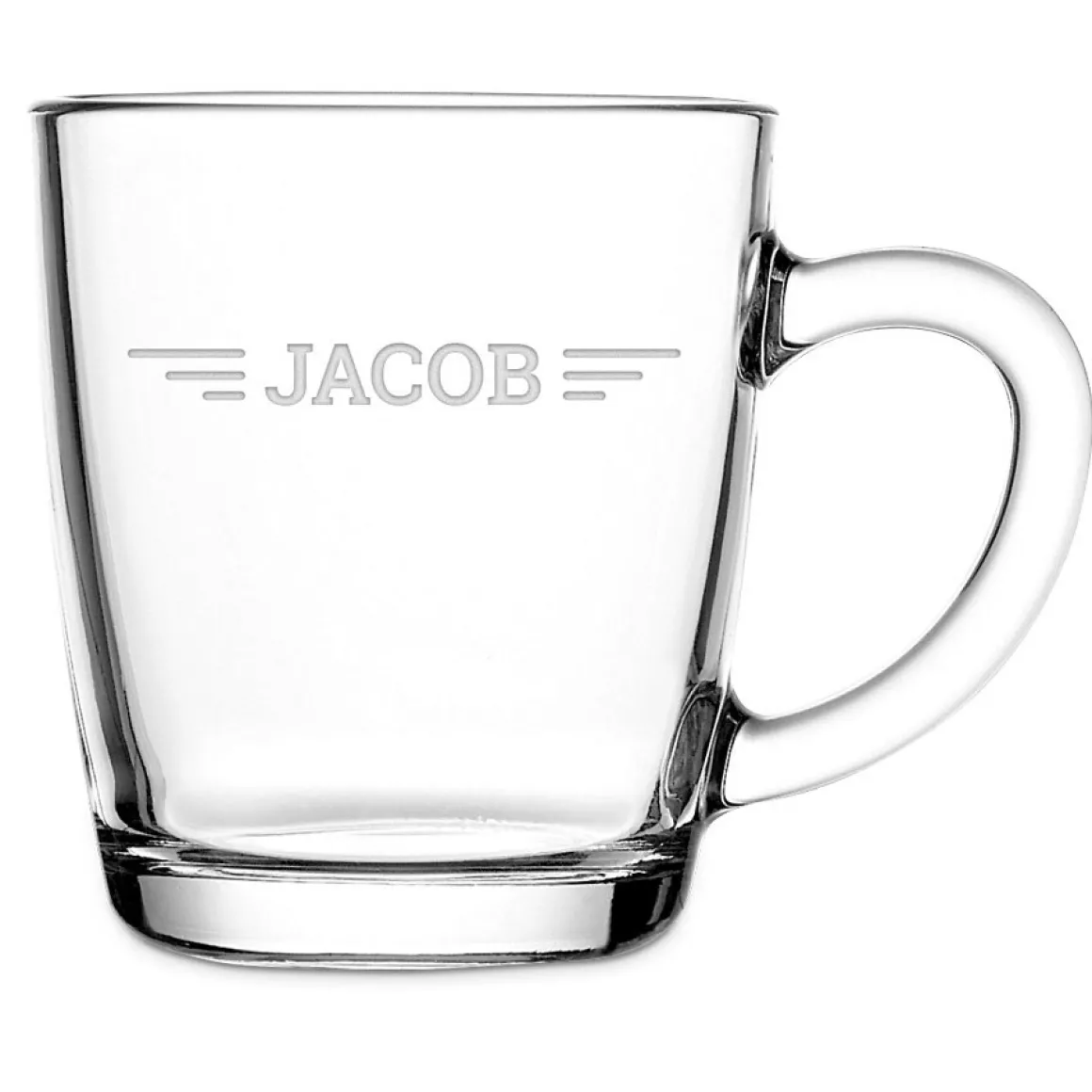 Theeglas graveren