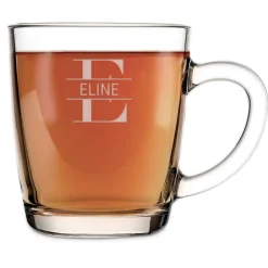 Theeglas graveren