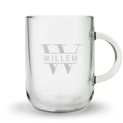 Theeglas graveren