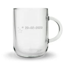 Theeglas graveren