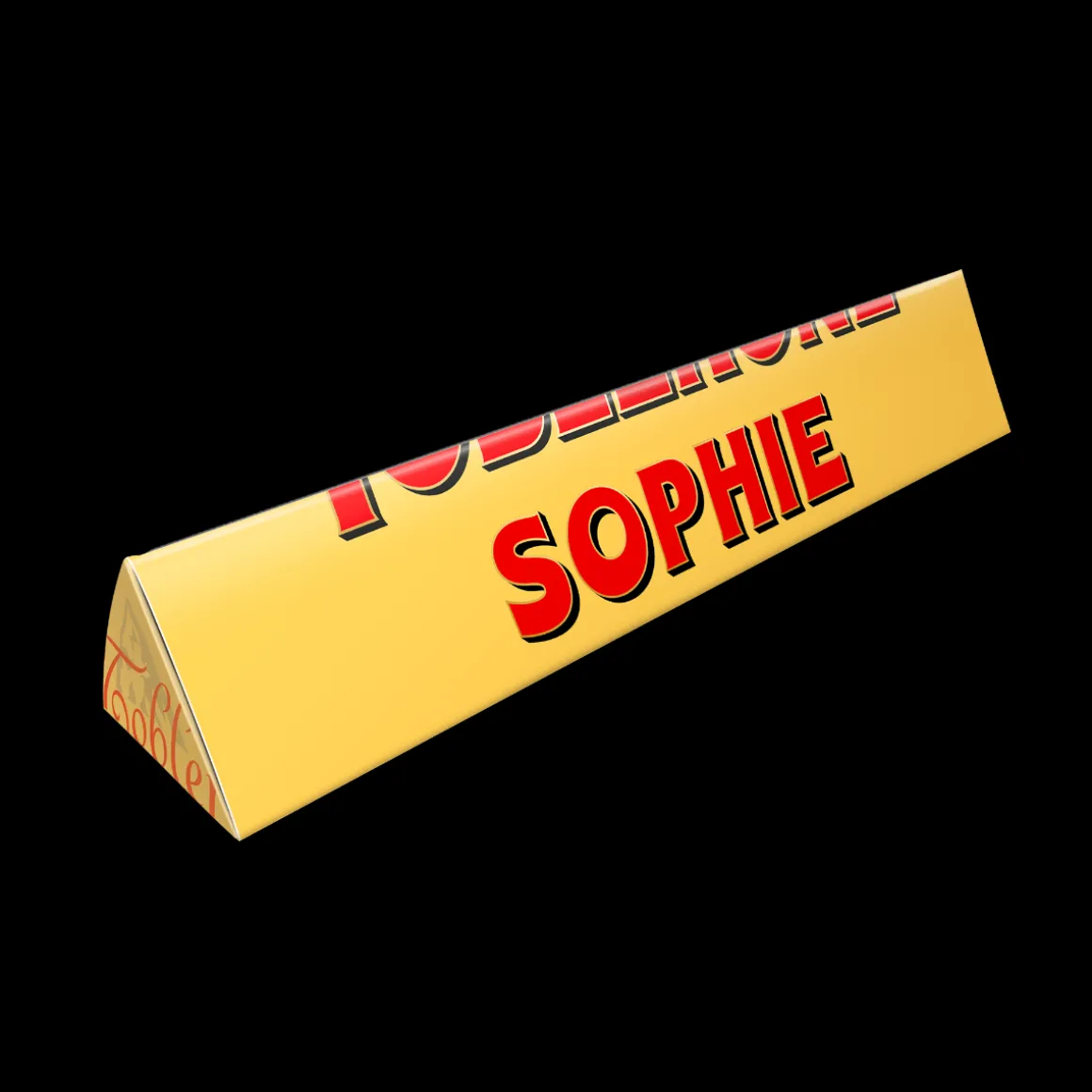 Toblerone met naam