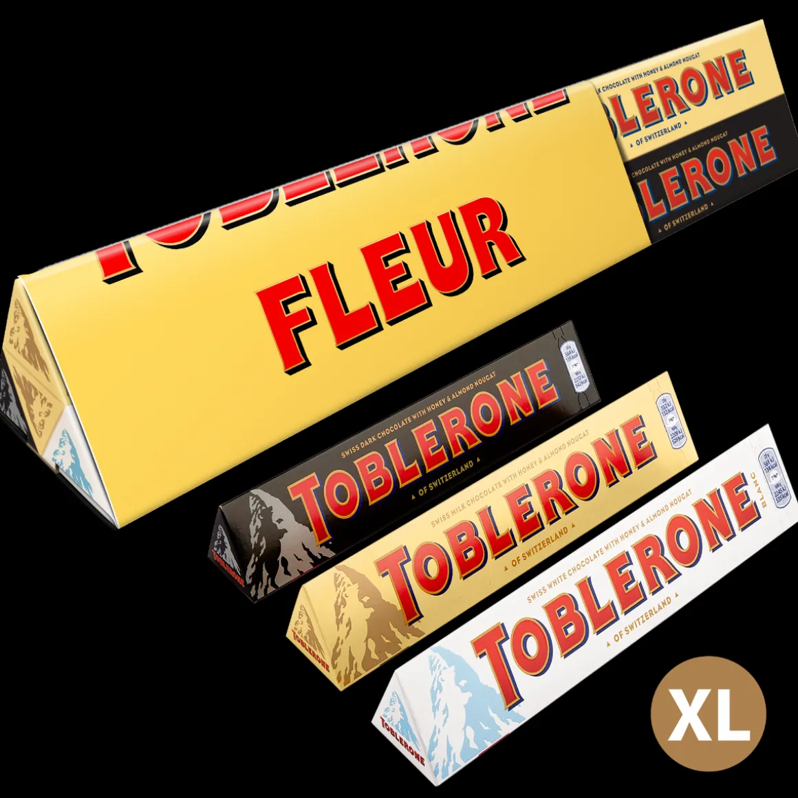 Toblerone met naam