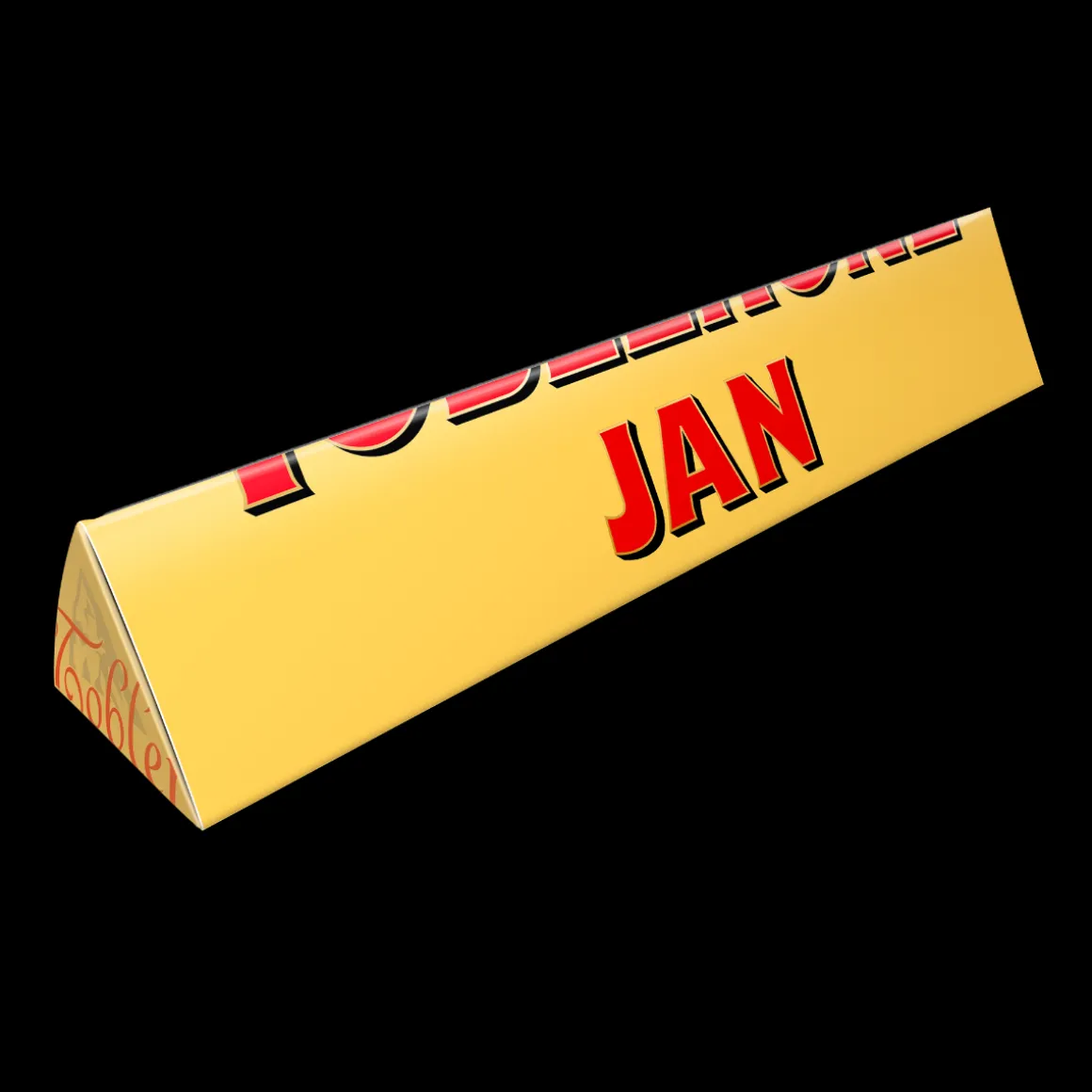 Toblerone met naam