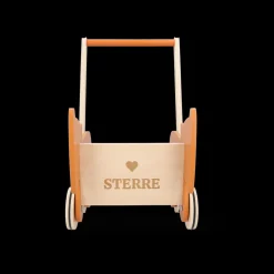 Trixie houten loopwagen met naam