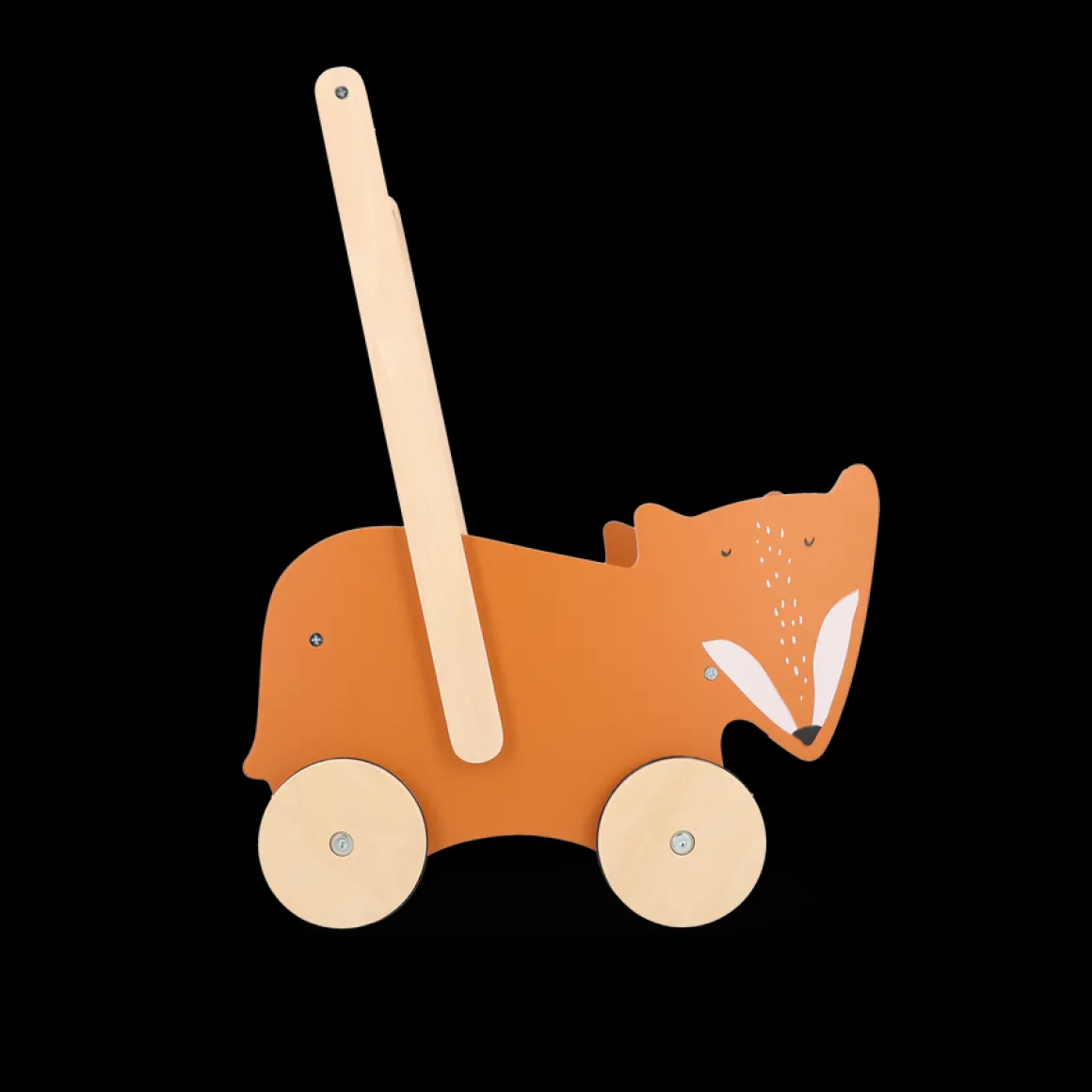 Trixie houten loopwagen met naam