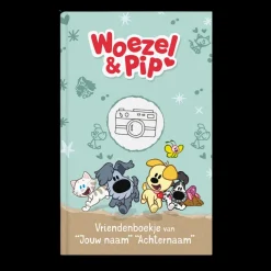 Vriendenboekje met naam - Woezel en Pip