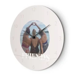 Wandklok met foto