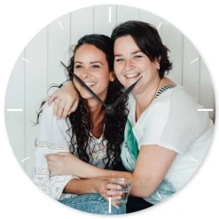 Wandklok met foto
